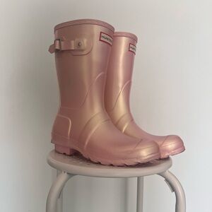 Hunter Pink Women's Winter & Rain Boots